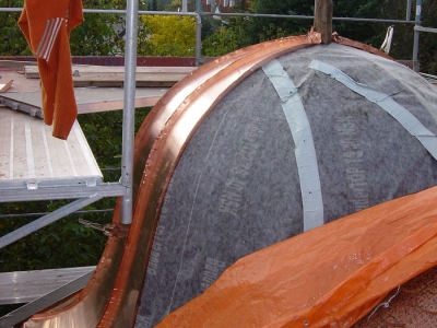 Dacheindeckung aus Kupferblech – Bild 5