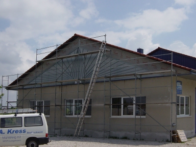 Fassadenverkleidung am Werksgebäude Mühlsteig 63 – Bild 5