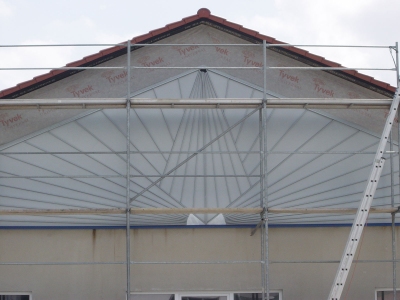Fassadenverkleidung am Werksgebäude Mühlsteig 63 – Bild 6