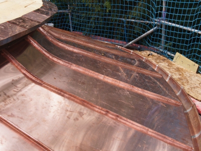 Individuelle Kupferbleche für Pavillon-Dachfläche – Bild 3