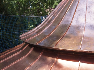 Individuelle Kupferbleche für Pavillon-Dachfläche – Bild 5