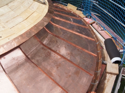 Individuelle Kupferbleche für Pavillon-Dachfläche – Bild 6