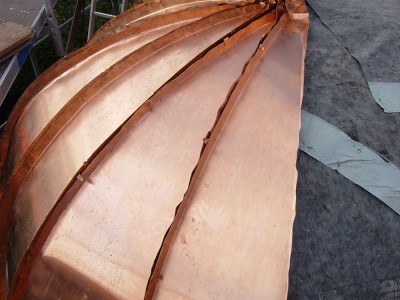 Dacheindeckung aus Kupferblech – Bild 6