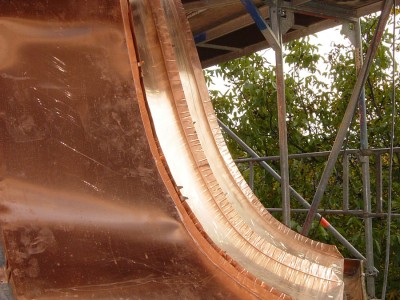 Dacheindeckung aus Kupferblech – Bild 8