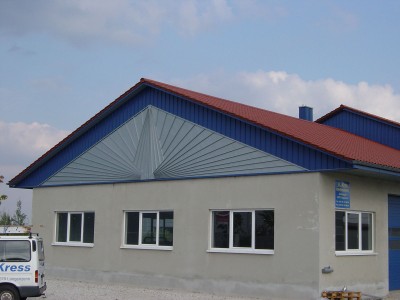 Fassadenverkleidung am Werksgebäude Mühlsteig 63 – Bild 8