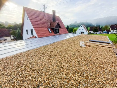 Wartungsarmes Flachdach eines Wohnanbaus – Bild 4