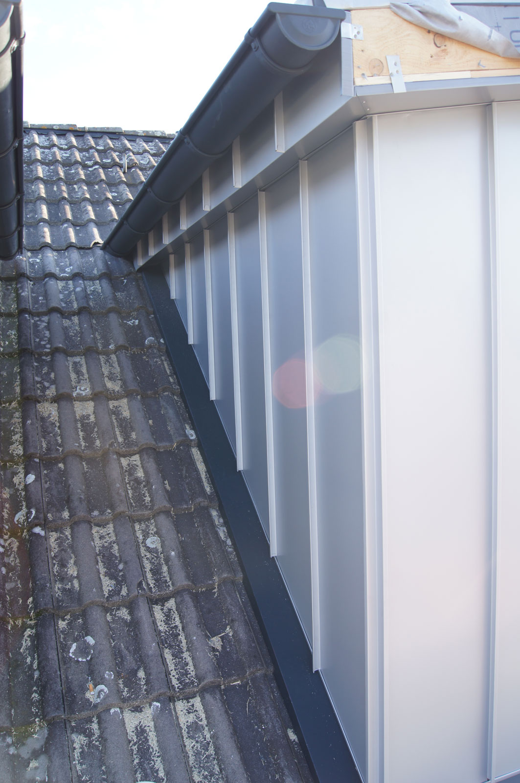 Rundgauben mit Aluminiumblech bekleidet – Flaschnerei Kreß